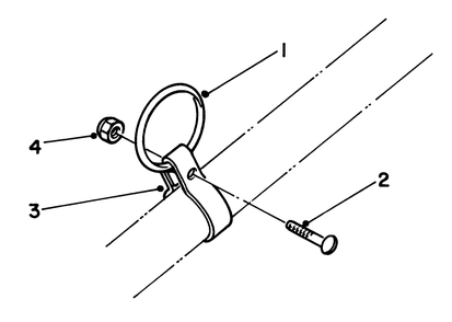 Clamp & Ring Kit No. 46-269o (Optional) Diagram and Parts List for 51604 3000001 - 3999999 Toro Trimmer