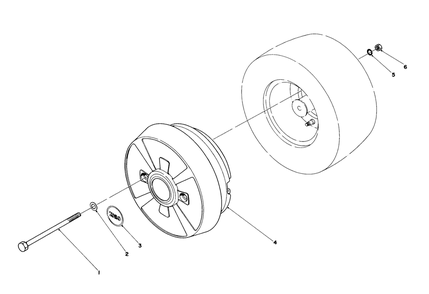 Wheel Weight Kit Model No. 59159 (Optional) Diagram and Parts List for 57360 5000001 - 5999999 Toro Lawn Tractor