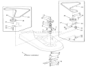 32 In/81 Cm Spindles-5 & 8 Hp Riders Diagram and Parts List for A3-053201 1982 Toro Lawn Tractor