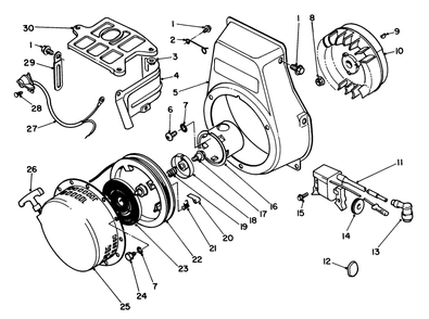Part Location Diagram of 53-1390 Toro Switch-Engine