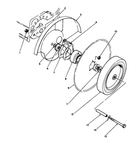 Edger Kit No. 57125 (Optional) Diagram and Parts List for 16771 3000001 - 3999999 Toro Lawn Mower