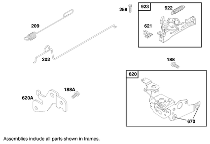 Engine Briggs & Stratton Model 12f802-1787-E1 Diagram and Parts List for 20913 99000001 - 99999999 Toro Lawn Mower