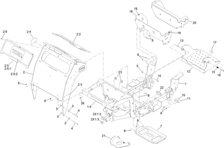 Part Location Diagram of 126-5147 Toro Plug-Tube