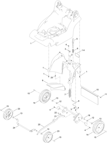 Part Location Diagram of 134-7568 Toro Hoc Wire Assembly