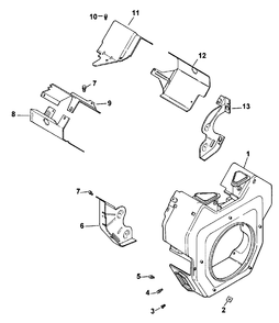 Part Location Diagram of 2411312 Toro Decal, HP
