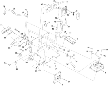 Part Location Diagram of 147-0331 Toro Cable-Battery, Rd Assembly