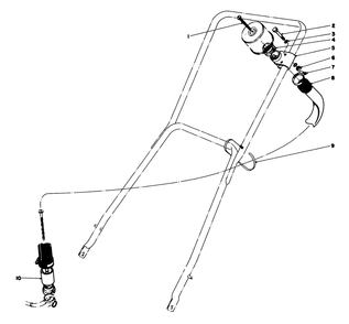Remote Air Cleaner Kit No. 28-0580 (Optional) Diagram and Parts List for 23022 5000001 - 5999999 Toro Lawn Mower