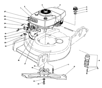 Part Location Diagram of 46-5820 Toro DISCONTINUED