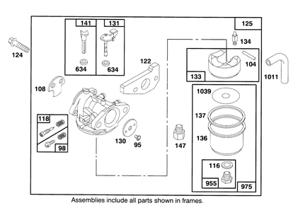 Engine Gts 150 Diagram and Parts List for 26630BC 4900001 - 4999999 Toro Lawn Mower