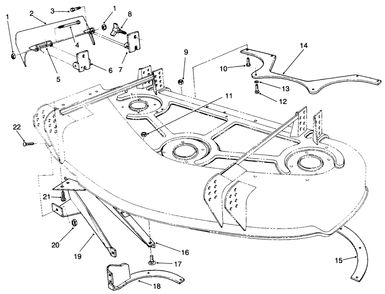 Part Location Diagram of 92-9683 Toro Deflector-Grass (Incl. Ref. #23)