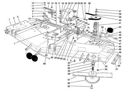 Part Location Diagram of 92-8778 Toro DECAL-WARNING