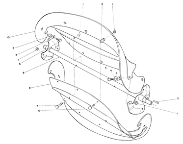 Rotor Assembly Diagram and Parts List for 38180C 9000001 - 9999999 Toro Snow Blower