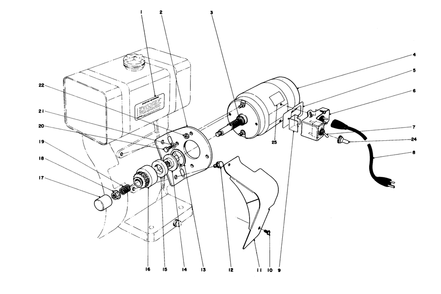 Starter Motor Kit - Model 23-4420 (For Snowthrowers Model No. 31763 & 31823) Diagram and Parts List for 31763 7000001 - 7999999 Toro Snow Blower