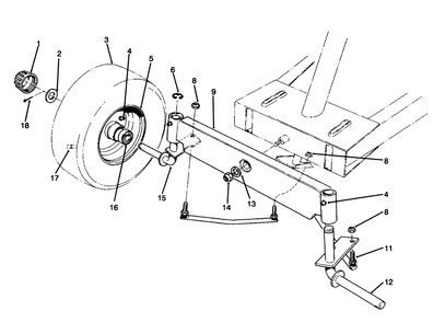 Part Location Diagram of 67-0810-01 Toro DISCONTINUED