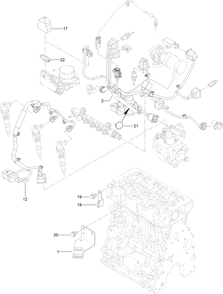 Electric Parts Assembly Diagram and Parts List for 25403 400000000 - 401399999 Toro Lawn Tractor Accessories