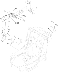 Wire Harness, Temperature Sensor And  Shield Assembly Diagram and Parts List for 22342HD 413000000 - 999999999 Toro Lawn Tractor Accessories