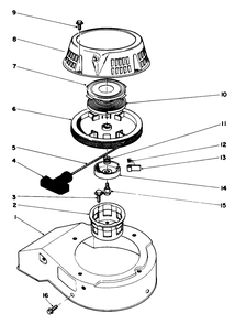 Engine Assembly Model No. 47ph7 (Continued) Diagram and Parts List for 22035 8000001 - 8002989 Toro Lawn Mower