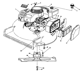 Engine Assembly Diagram and Parts List for 20680 4000001 - 4999999 Toro Lawn Mower