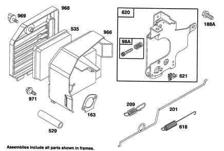 Engine Gts 150 Diagram and Parts List for 26630B 4900001 - 4999999 Toro Lawn Mower