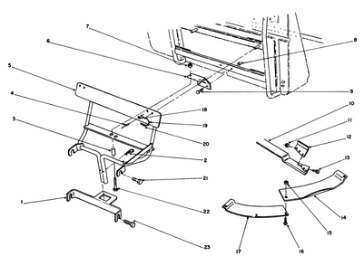 Quick Attach Assembly Diagram and Parts List for 27-06BL02 2000001 - 2999999 Toro Lawn Tractor Accessories