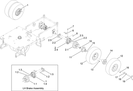 Part Location Diagram of ST81014 Toro Washer-Flat