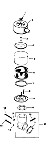 Part Location Diagram of 5275401 Toro Kit-Air Intake Elbow