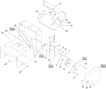 Part Location Diagram of 3290-307 Toro Pin-cotter, Hair