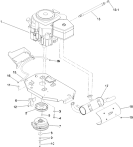 Part Location Diagram of 116-0013 Toro DISCONTINUED