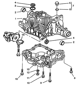 Transaxle Case Diagram and Parts List for 72063 4900001 - 4999999 Toro Lawn Tractor
