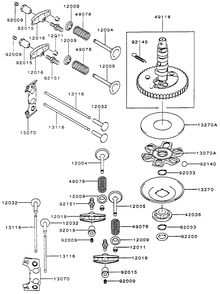Part Location Diagram of 13270-7003 Toro Plate