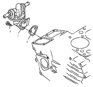 Fuel Pump (Mechanical) Diagram and Parts List for 22303 990001 - 999999 Toro Lawn Tractor Accessories