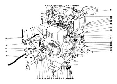 Part Location Diagram of 46-8540 Toro Rubber Mount