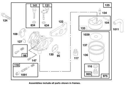 Engine Gts 150 Diagram and Parts List for 20465 790000001 - 799999999 Toro Lawn Mower
