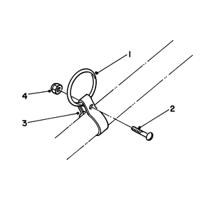 Clamp & Ring Kit No. 46-2690 Diagram and Parts List for 51607 3000001 - 3999999 Toro Trimmer