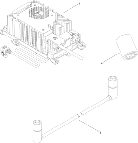 Charger And Miscellaneous Parts Assembly Diagram and Parts List for 22218 407600000 - 411799999 Toro Lawn Tractor Accessories