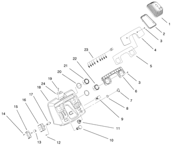 Dash Assembly Diagram and Parts List for 73540 8900001 - 8999999 Toro Lawn Tractor