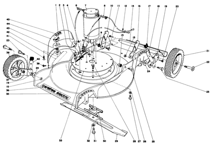 Housing Assembly Diagram and Parts List for 17046 9000001 - 9999999 Toro Lawn Mower