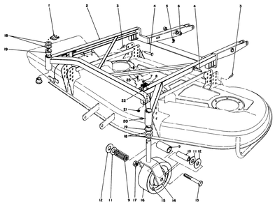 Cutting Unit Model No. 30555 (Continued) Diagram and Parts List for 30555 8000001 - 8999999 Toro Lawn Mower