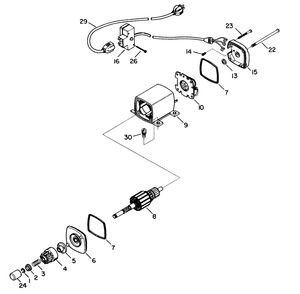 Part Location Diagram of 33436A Toro Armature