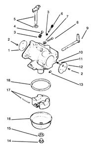 Part Location Diagram of 2508902 Toro Spring-Idle Fuel