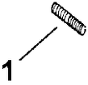 Exhaust Diagram and Parts List for 73428 8900001 - 8900499 Toro Lawn Tractor