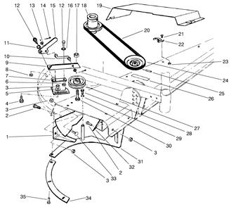 Part Location Diagram of 67-7460 Toro DISCONTINUED