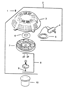 Starter System Diagram and Parts List for 30176 690001 - 691912 Toro Lawn Tractor Accessories
