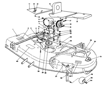 Cutting Unit Model No. 30753 (Continued) Diagram and Parts List for 30718 1000001 - 1999999 Toro Lawn Tractor
