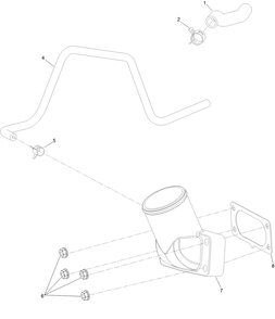 Air Intake And Filtration Assembly Diagram and Parts List for 74493 407146062-999999999 Toro Lawn Tractor