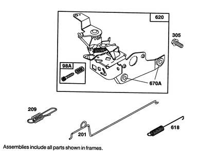 Engine Briggs & Stratton Model 122702-3171-01 Diagram and Parts List for 16401 39000001 - 39999999 Toro Lawn Mower