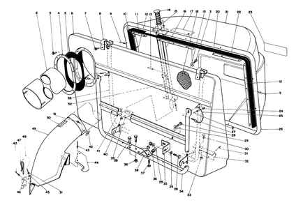 Easy-Empty Grass Catcher Model 59111 (Optional) Diagram and Parts List for 56145 7000001 - 7999999 Toro Lawn Tractor