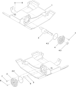 Part Location Diagram of ST32047 Toro Seal-Shaft