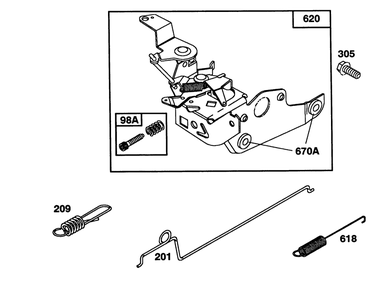 Engine Briggs & Stratton Model 122702-3171-01 Diagram and Parts List for 20215 2000001 - 2999999 Toro Lawn Mower