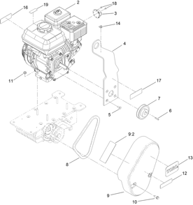 Part Location Diagram of ST80171 Toro Screw